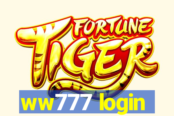 ww777 login